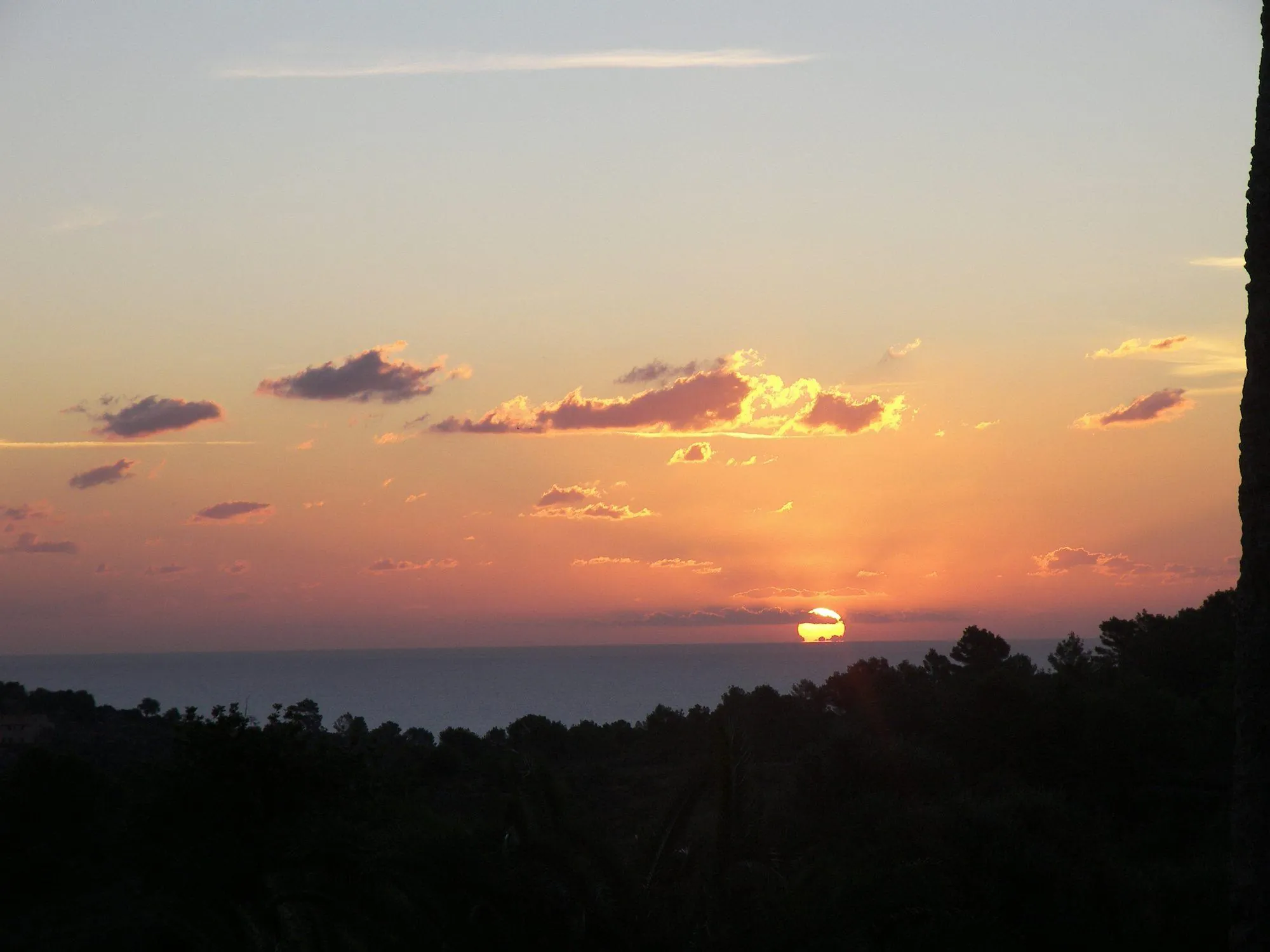 Agroturisme Es Picot - Sonnenaufgang über dem Meer