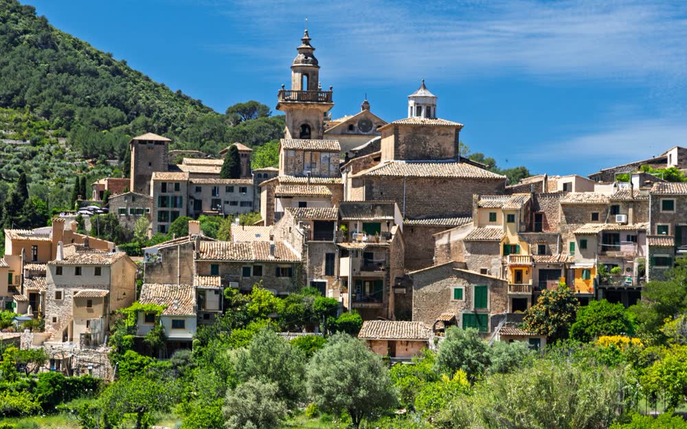 Bergdorf Valldemossa auf Mallorca